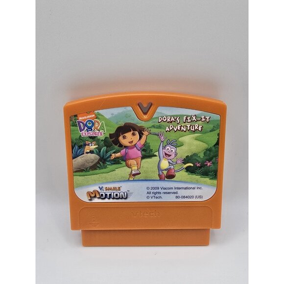 Dora’s Fix-it Adventure [VTech V.Smile Motion] Game Only - Picture 1 of 3